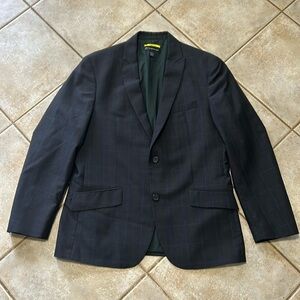 INC Slim Fit Plaid Blazer Jacket Men's size L